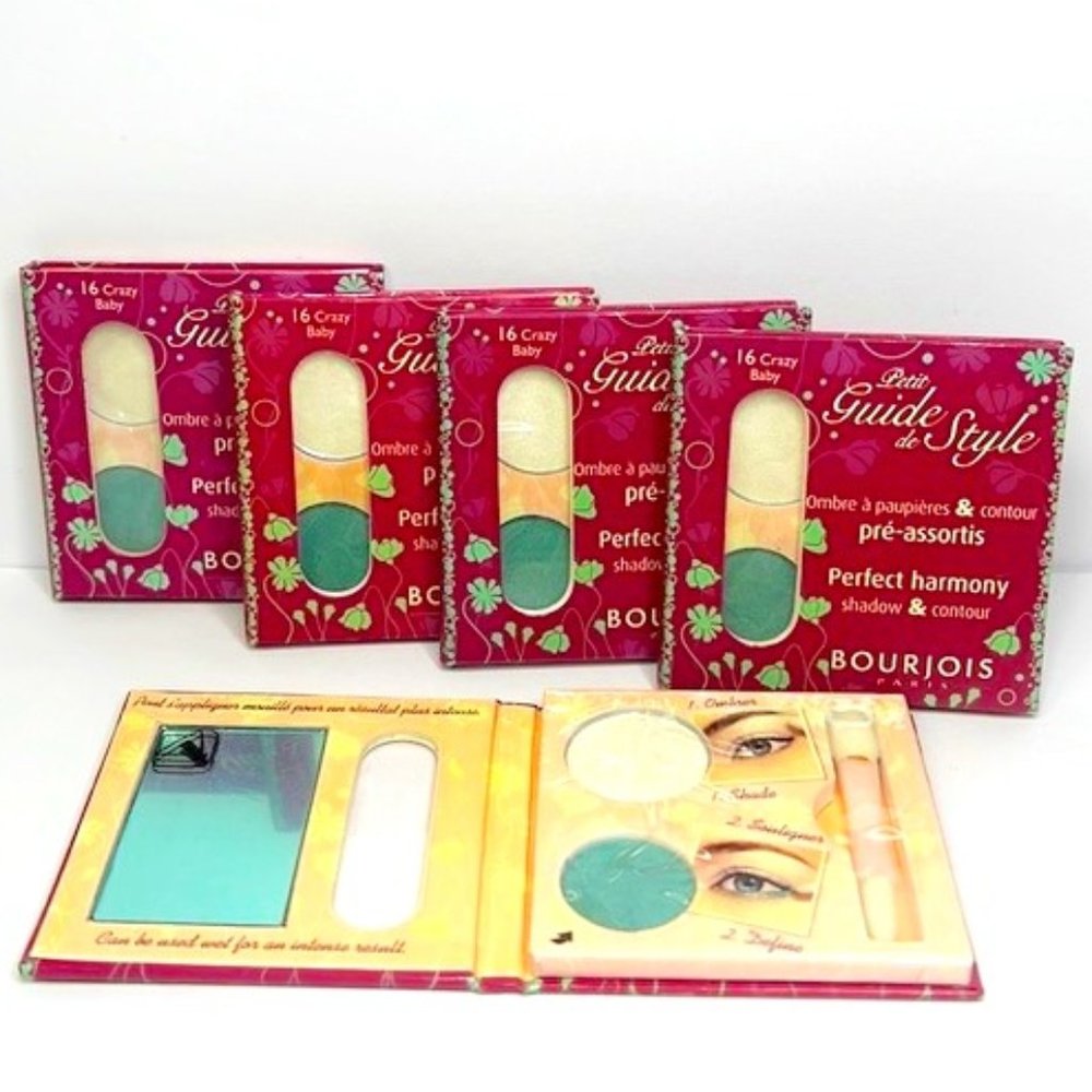 Bourjois Perfect Harmony Shadow & Contour 16 Crazy Baby (Lot of 5)